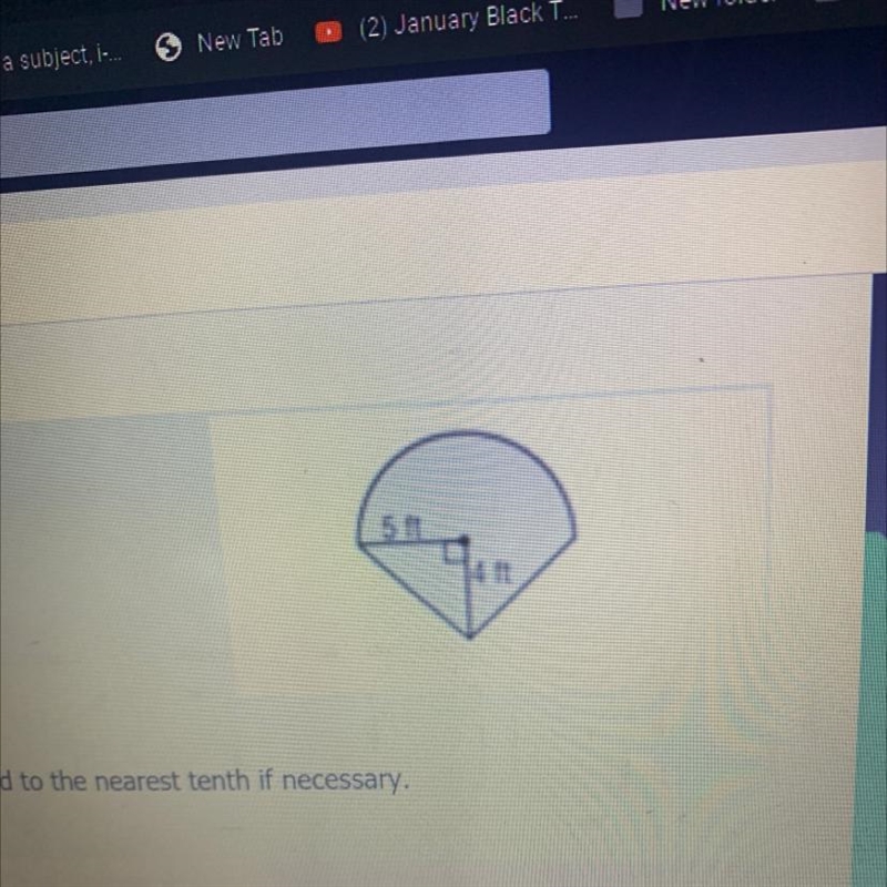 Find the area of each figure. Round to the nearest tenth if necessary-example-1