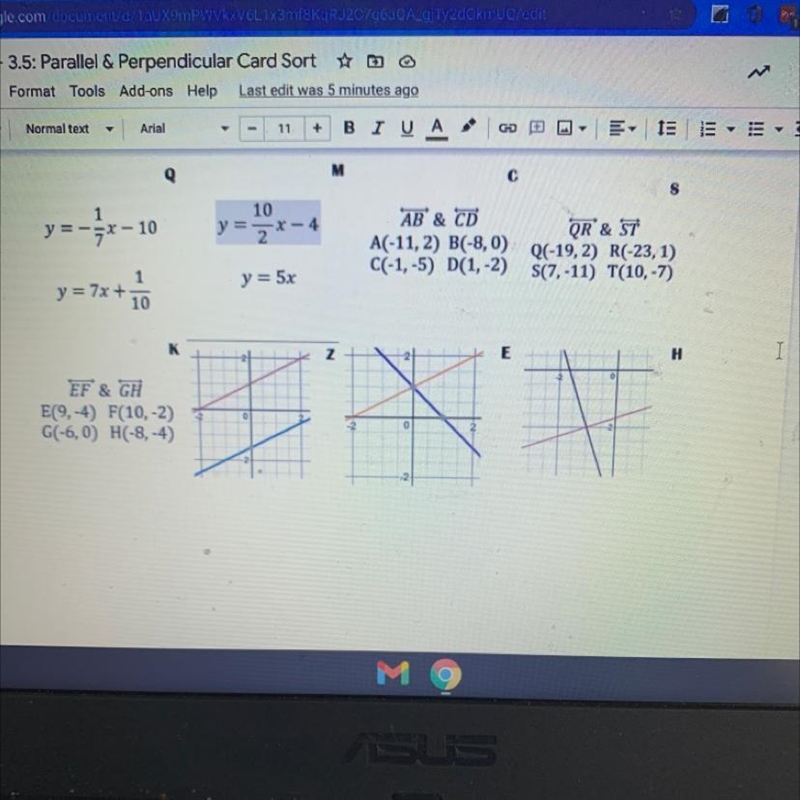 Slopes Parallel or Perpendicular I’m confused.-example-1