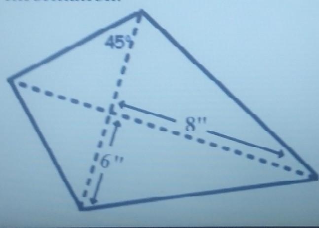 Find the area of the kite with the given information.​-example-1