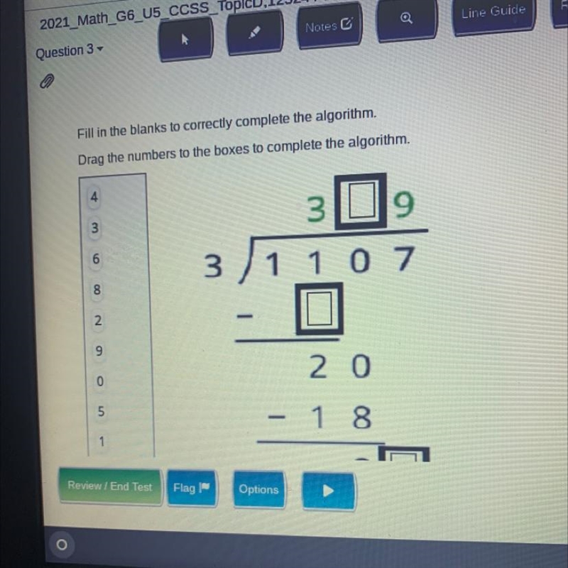 Fill in the blanks to correctly comple the algorithm direct answers pls.-example-1