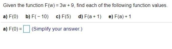 Need the answers from a - e-example-1