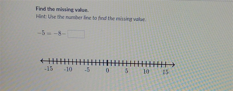 Find the missing value. ​-example-1