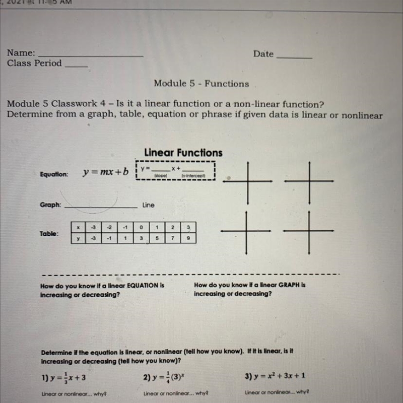 Graph? Which is linear-example-1