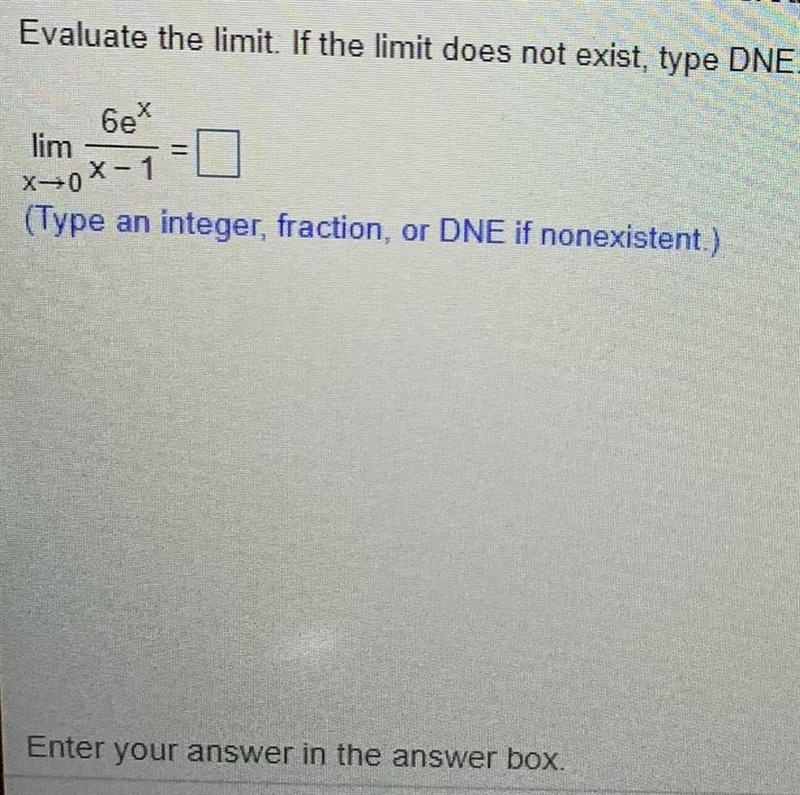 I need to evaluate the limit and I also need to show the work for it. Please help-example-1