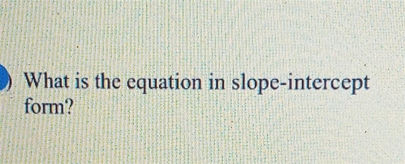 Write the slope - intercept form of the equation of each line through the points -2,5) and-example-1