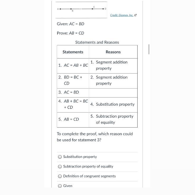 Which reason could be used for statement 3??-example-1