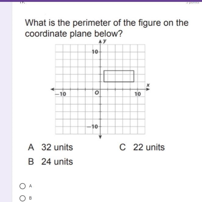 What is the perimeter of the figure on the coordinate plane below.-example-1