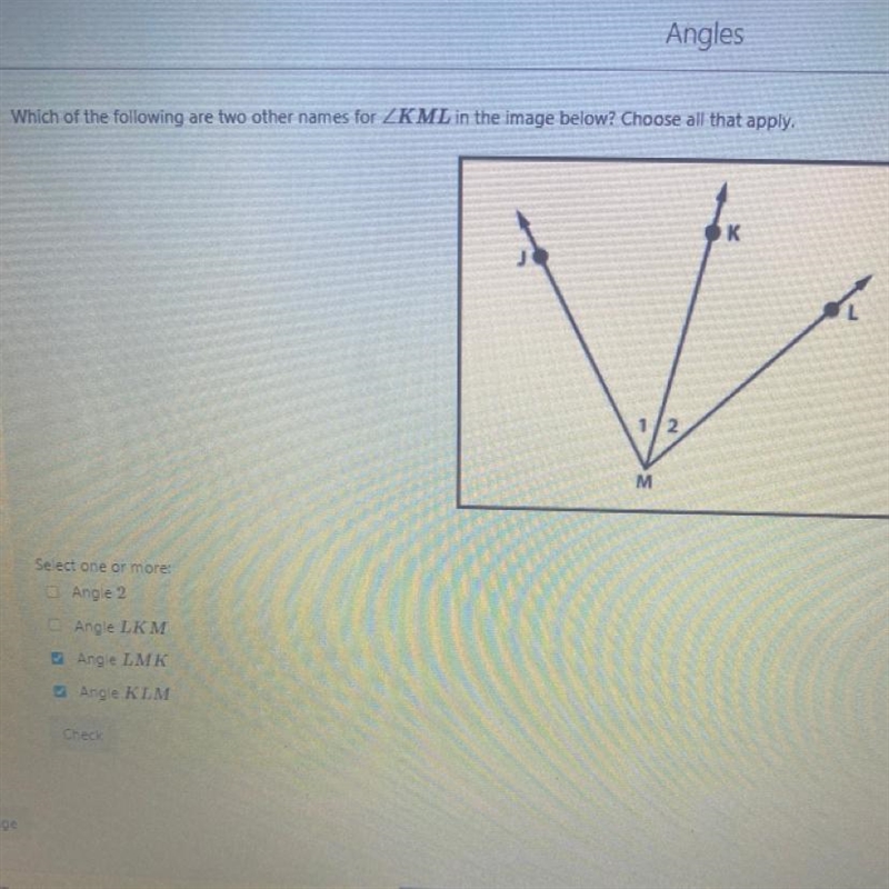 Which of the following best describes the relationship between angle a and angle bin-example-1