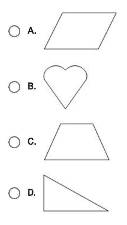 Which of these figures has rotational symmetry-example-1