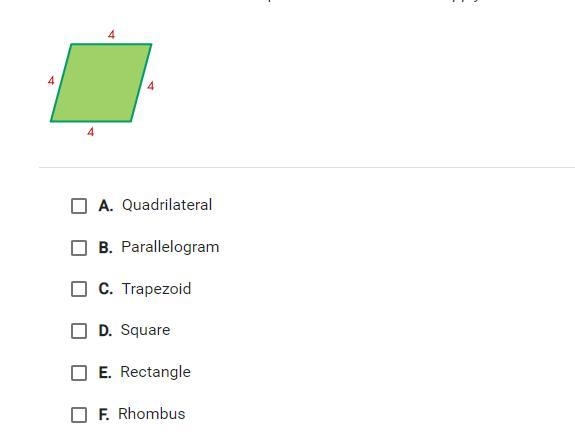 Which answers describe the shape below-example-1