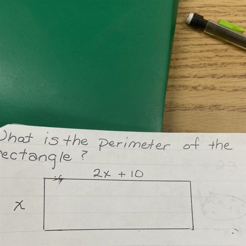 What is the perimeter of the rectangle?-example-1