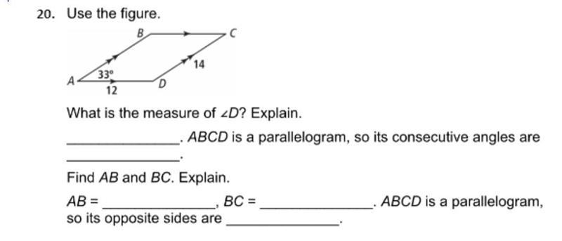 20. what is measure of-example-1