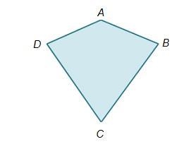 In the kite below, mAngle B is-congruent-to mAngle D. The measure of Angle D = 87 degrees-example-1