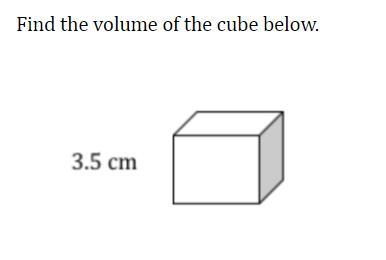 Find the volume of the cube below.-example-1