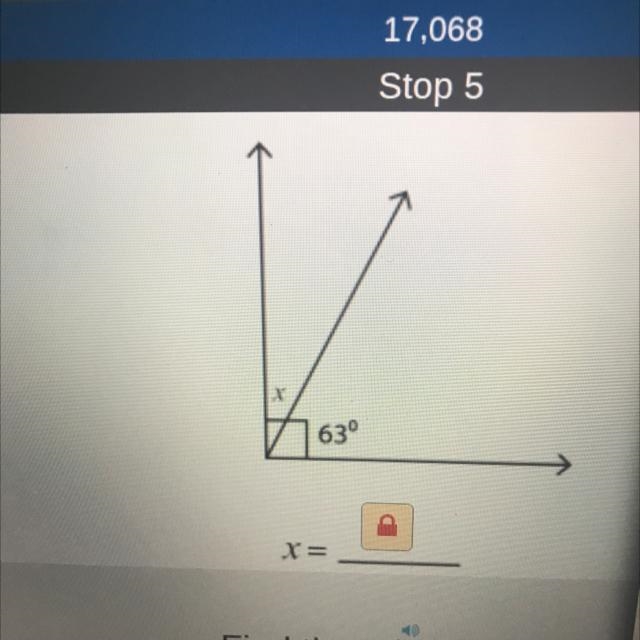 Find the missing angle-example-1