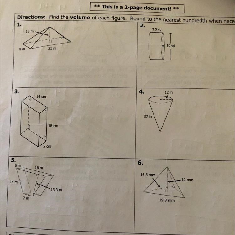 Find the volume of each figure. no links pls.-example-1