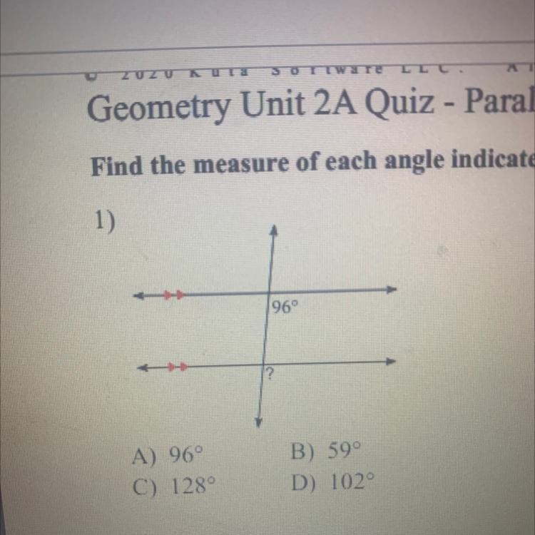 A) 96 B) 59 C) 128 D) 102-example-1