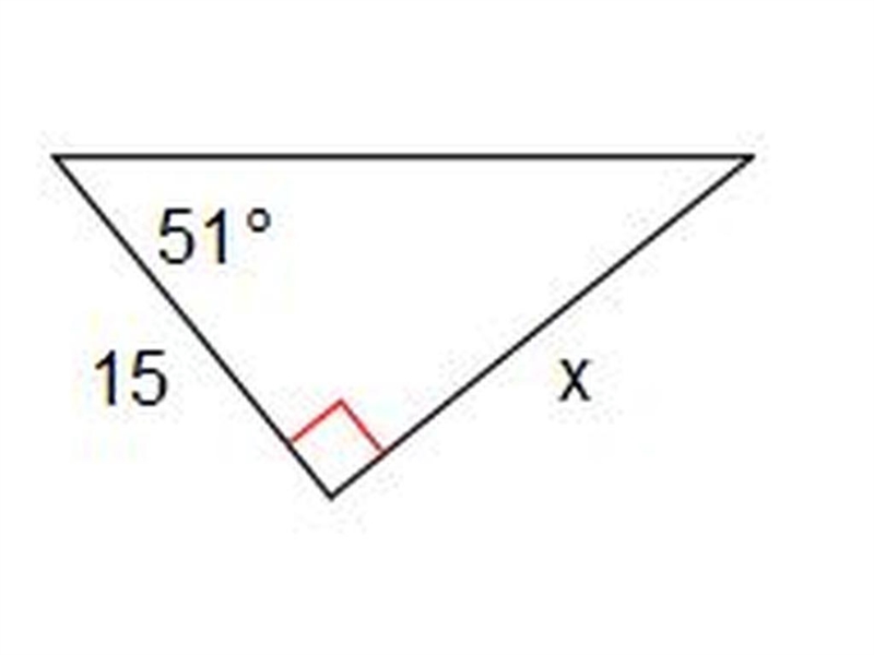 HELPP PLISS Which Trig ratio should be used to find the missing side? A.Sin B.Cos-example-1