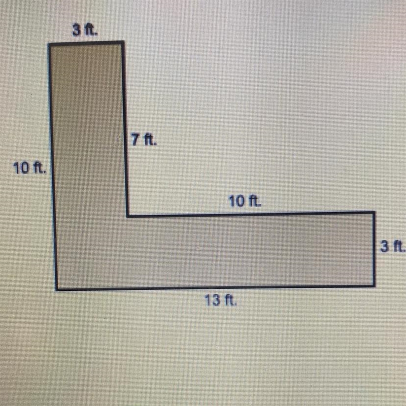 Find the area of the figure-example-1