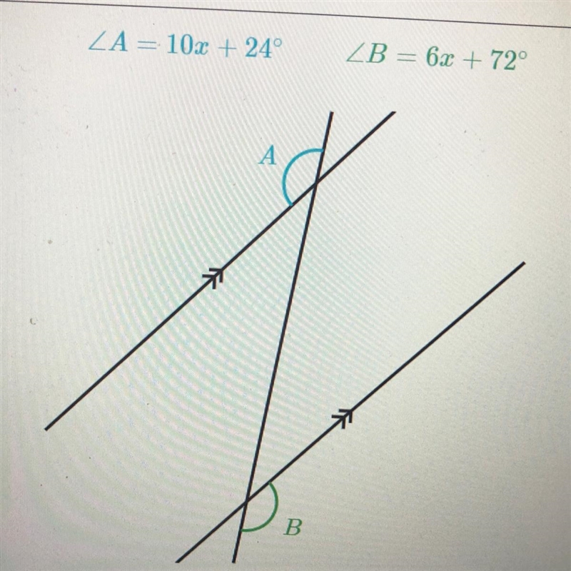 PLEASE HELP: but The angle measurements in the diagram are represented by the following-example-1