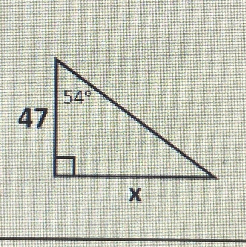 Which trig ratio? Can you solve this??-example-1