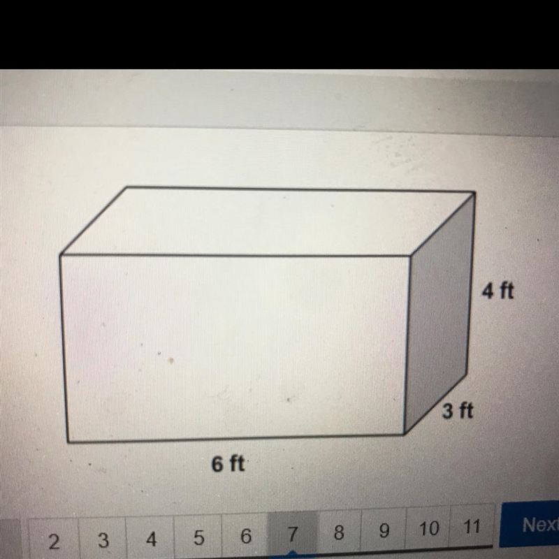 What is the surface area of the right rectangular prism? Enter your answer in the-example-1