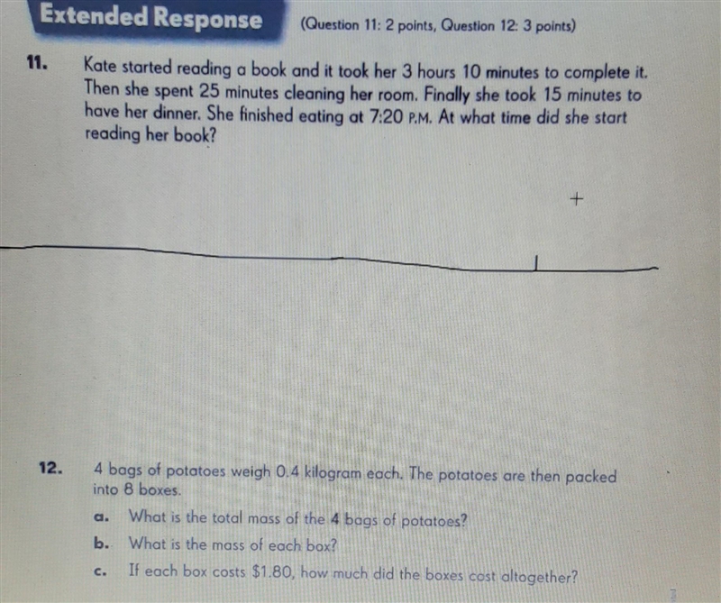 In desperate need. for answer 11 and 12. Question 11 has to have an answer with explanation-example-1