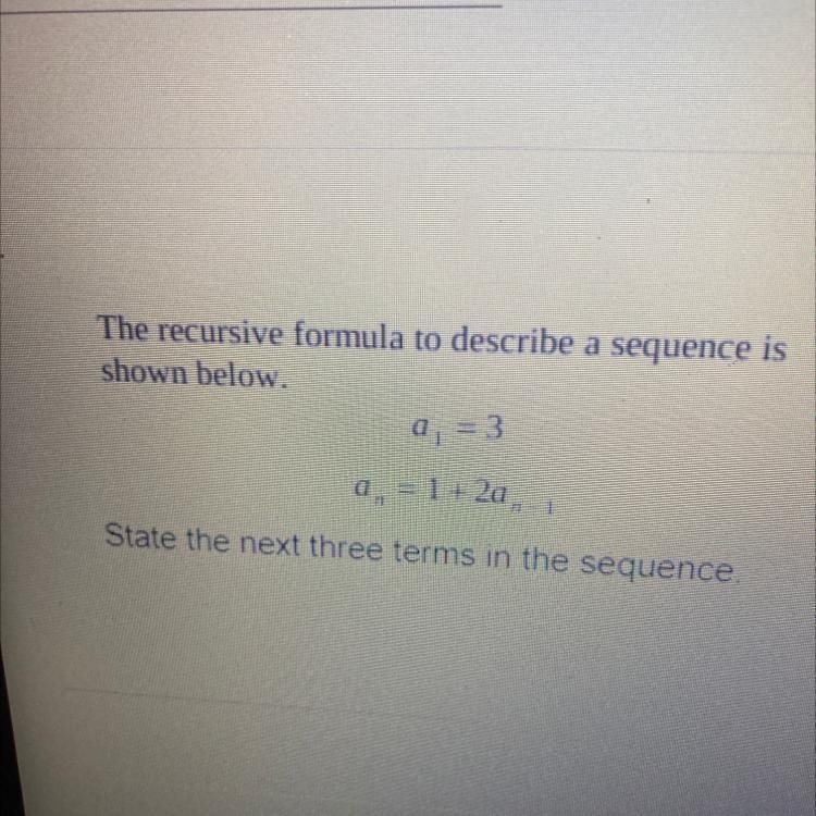 It’s algebra 2 I have no idea help?-example-1