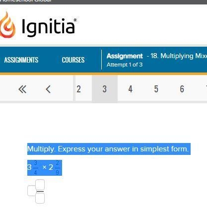 Multiply. Express your answer in simplest form.-example-1