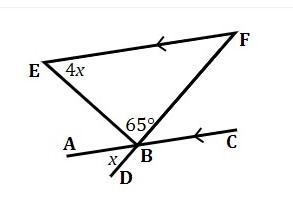 Plz help! I don't understand these problems! Find the value of x in each case.-example-1