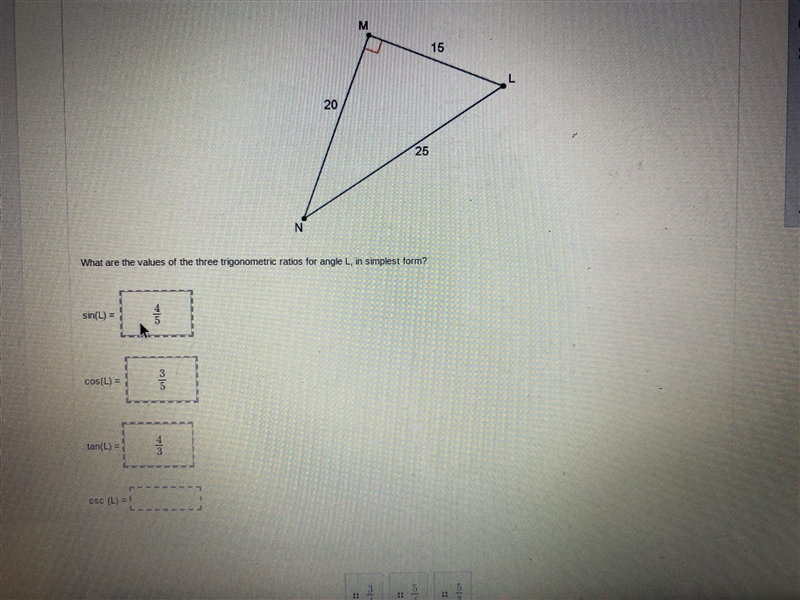 I need the csc for this problem-example-1