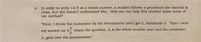 How can you help this student make sense of her method? ONLY ANSWER IF YOU KNOW THE-example-1