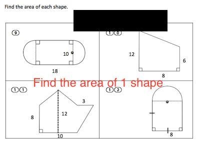 Whats the area of number 10 ? Help please, help me do it and explain if you can! BTW-example-1