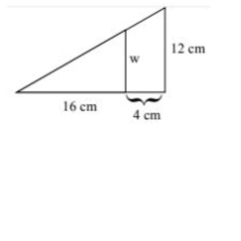 Help me please. I need to show all work to my teacher . Solve for the unknown variable-example-1