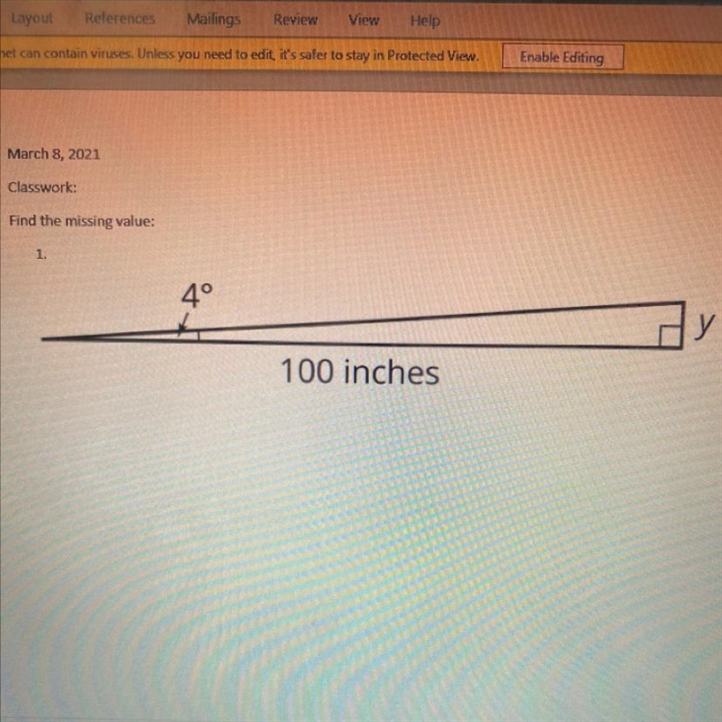 PLEASE HELP! find the missing value:-example-1