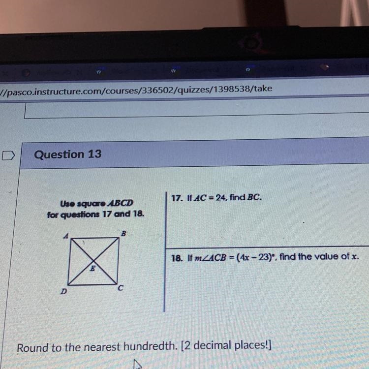 What is the answer to 17 and 18?-example-1