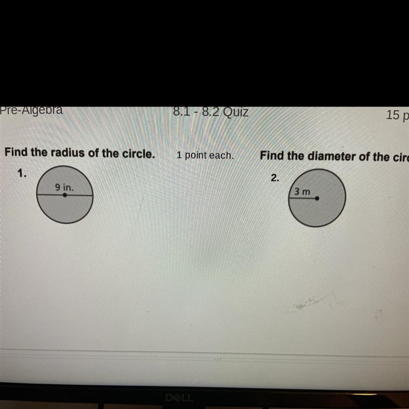 Find the radius of the curcle-example-1