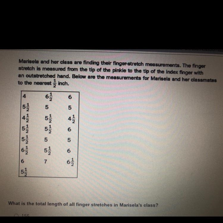 A. 155 B. 163 1/2 C. 123 D. 122 E. 122 1/2 F. 130-example-1