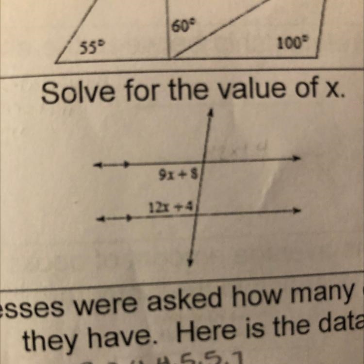 Solve for the value of x.-example-1