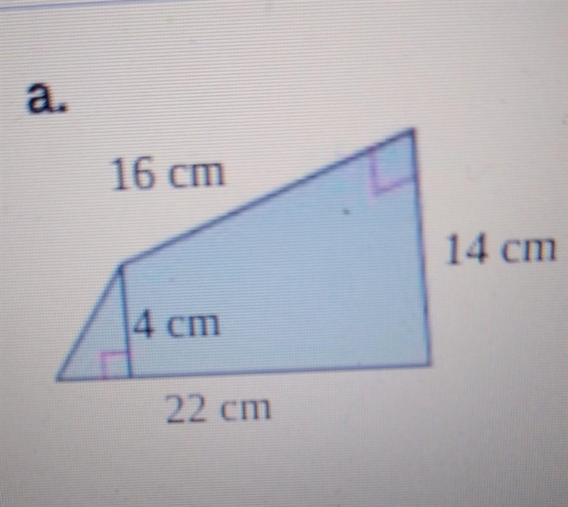 Find the area of the following figures: ​-example-1