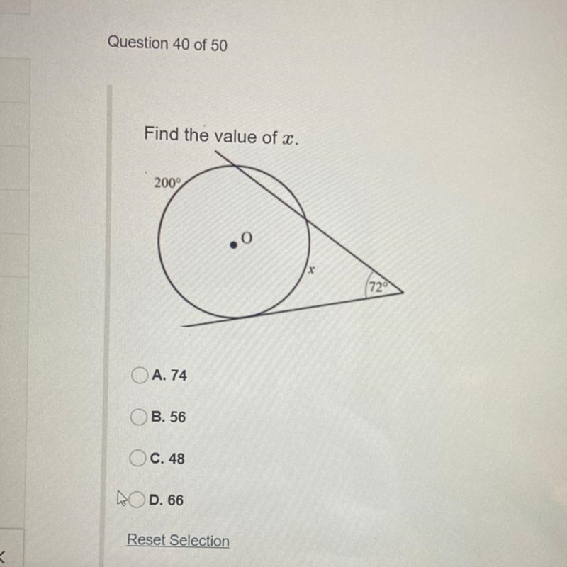 Help! Find the value of x-example-1