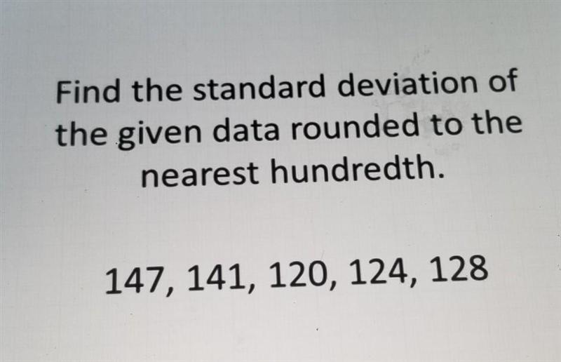 I Need Help Please ASAP. I have been stuck for more than an hour. Find the standard-example-1