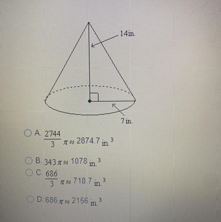 Question 2 Find the volume.-example-1