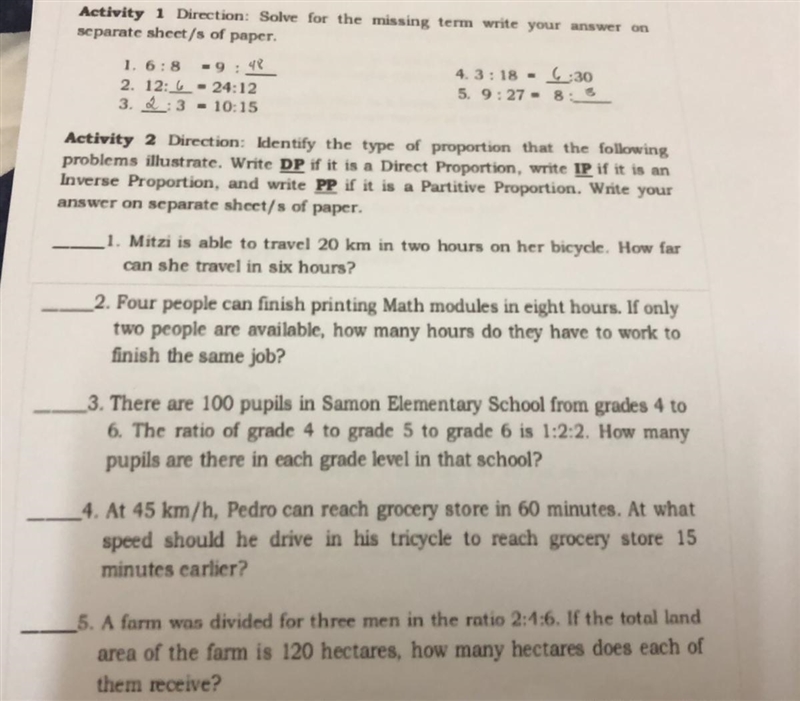 Solve for the missing term-example-1