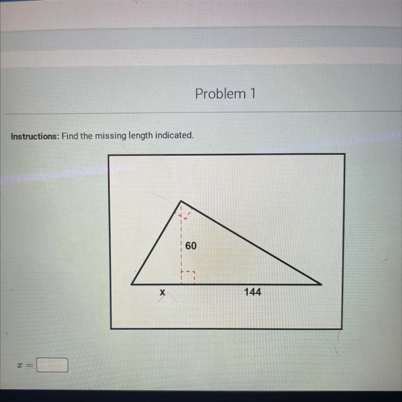 Find the missing length ps. I am going to be sending a lot Bc I need help like fast-example-1