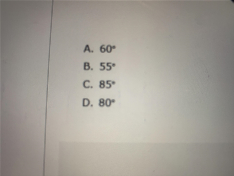 PLZ HELP DUE IN 45 MIN If angle ABD is 125° and angle BAC is 40° what is the angle-example-2