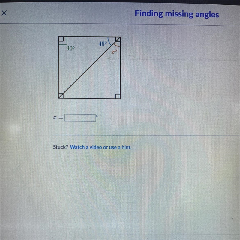 Finding missing angles-example-1