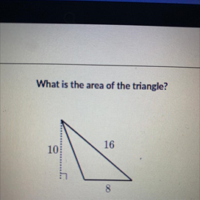 What is the area of the triangle?-example-1