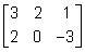 What are the dimensions of this matrix? 2 x 3 2 x 2 3 x 2 3 x 3-example-1