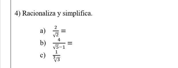 Racionaliza y simplifica ​-example-1